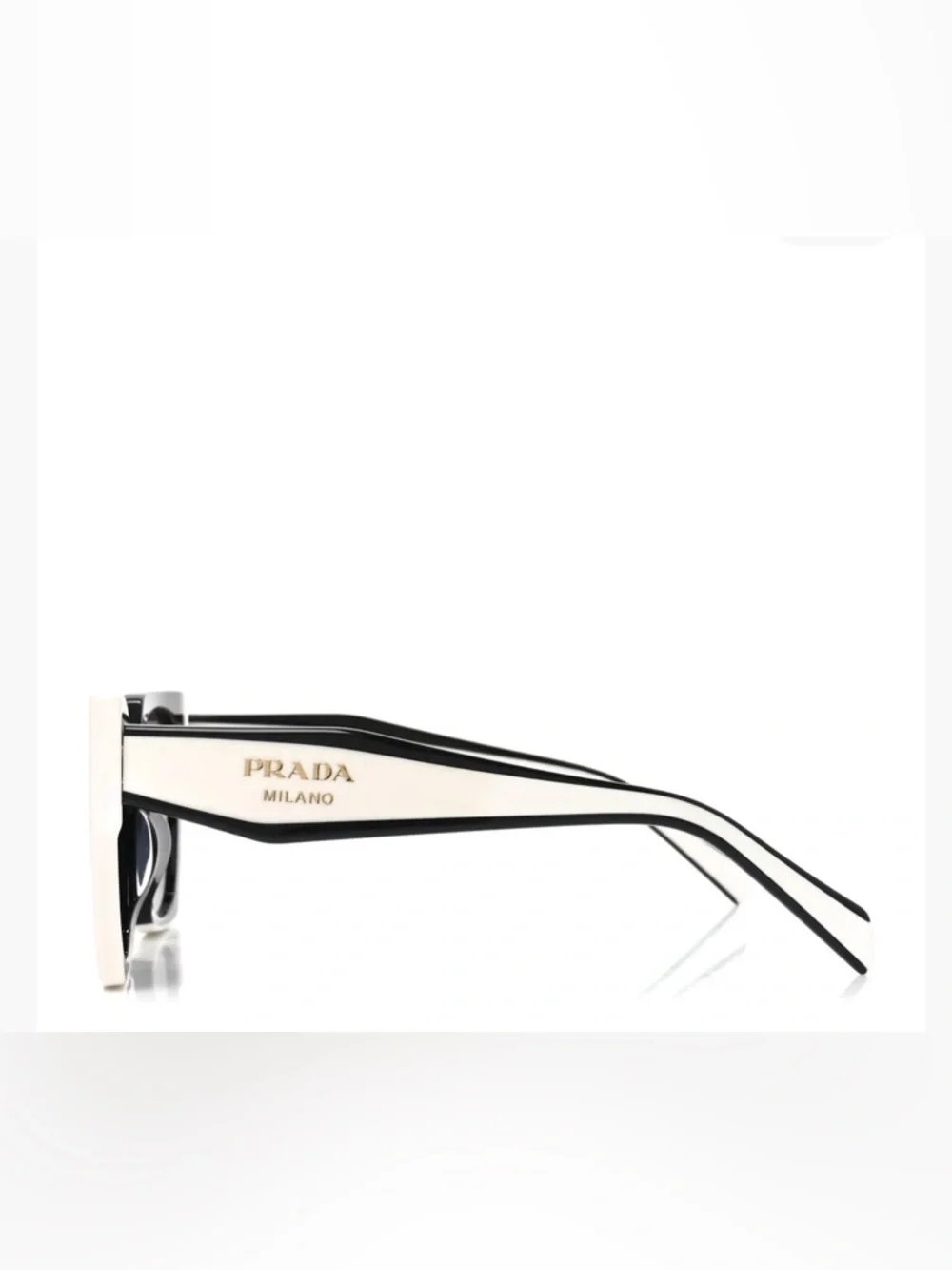 Prada 15WS 15 09Q5S0 black talc sunglasses NIB - Picture 4 of 9